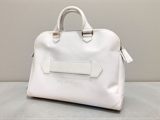 藍染クロコダイルバッグ